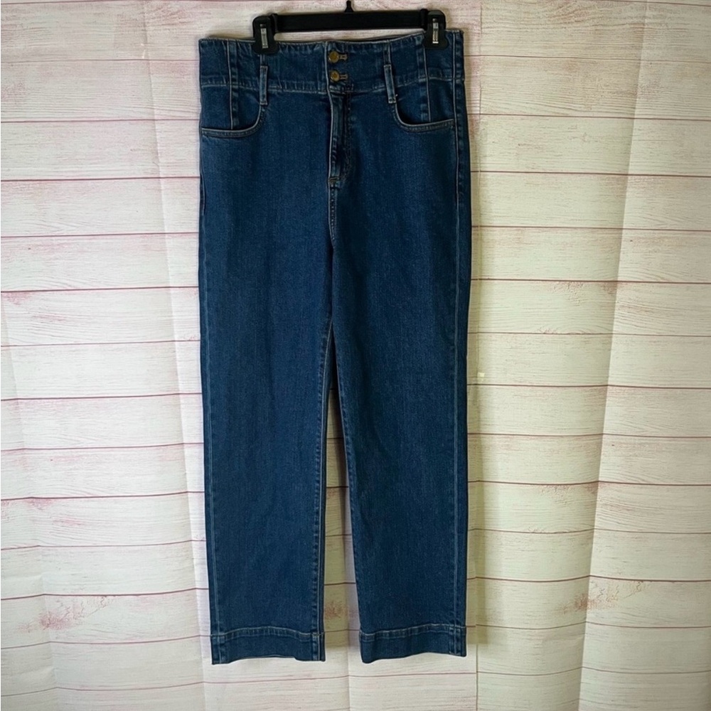 Ann‎ Taylor The Easy Straight Stretch Jeans Size 10